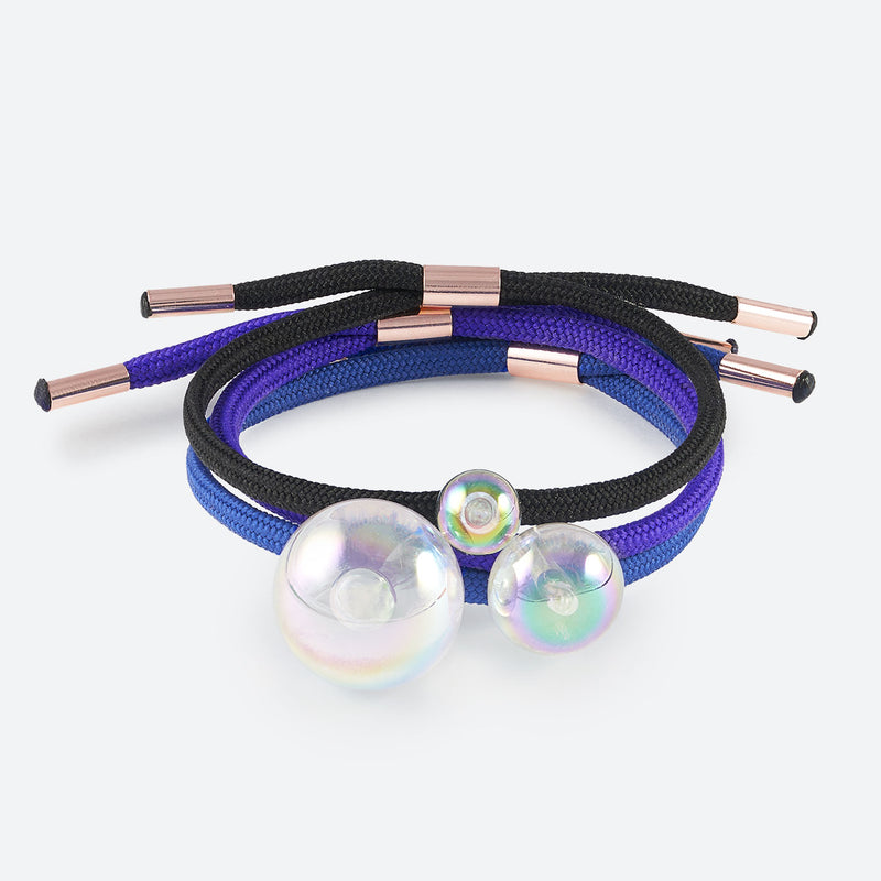 TRIO DE BRACELETS "UNE BULLE" - La Môme Bijou - bracelets bulle sizable TRIODMB