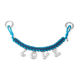 BIJOU DE SAC PERSONNALISABLE AVEC 4 LETTRES