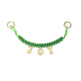 BIJOU DE SAC PERSONNALISABLE AVEC 3 LETTRES