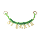 BIJOU DE SAC PERSONNALISABLE AVEC 7 LETTRES