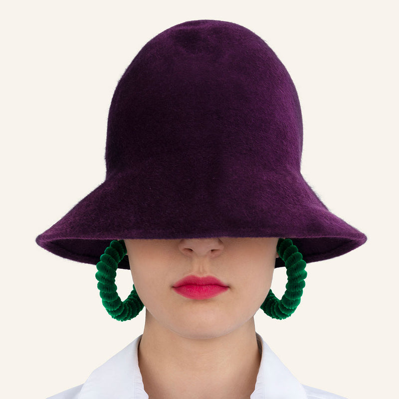 CREOLES ROUDOUDOU - La Môme Bijou - boucles d'oreilles creole DOU earrings hoops INCONTOURNABLE