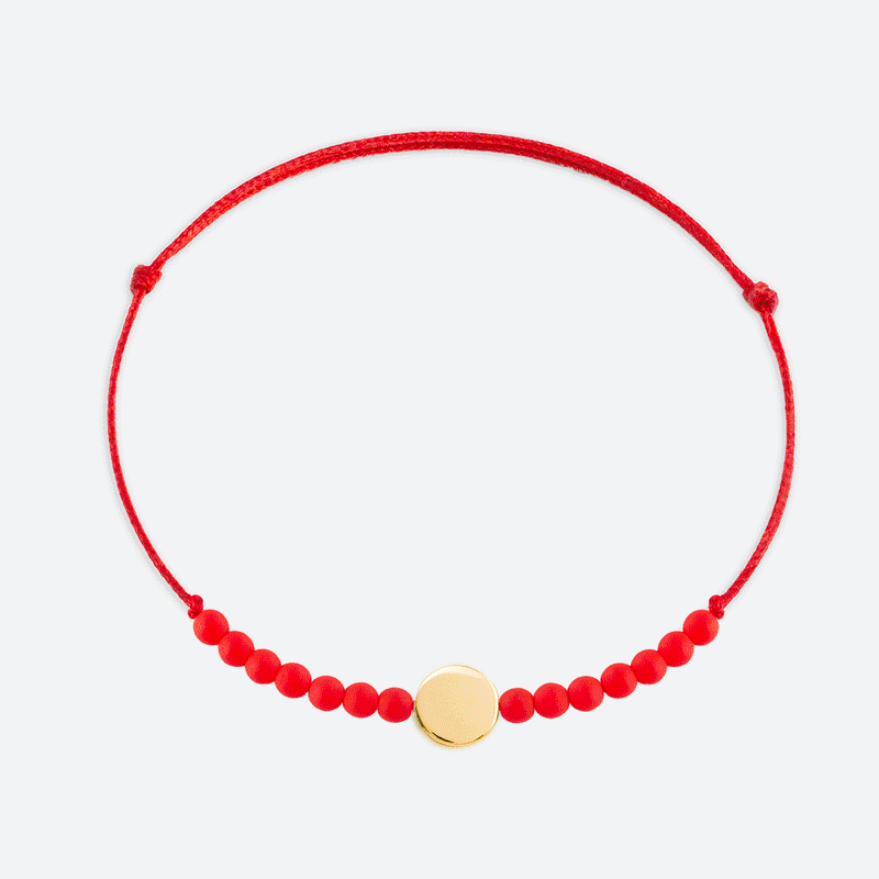 BRACELET PERSONNALISÉ "MINI CRUSH" - La Môme Bijou - Cordon