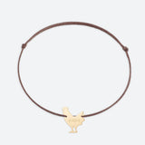 BRACELET "PAPA POULE" POUR LA FÊTE DES PÈRES - La Môme Bijou - argent 925 bracelet Gold Plated plaqué or Silver 925 sizable