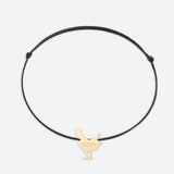 BRACELET "PAPA POULE" POUR LA FÊTE DES PÈRES - La Môme Bijou - argent 925 bracelet Gold Plated plaqué or Silver 925 sizable