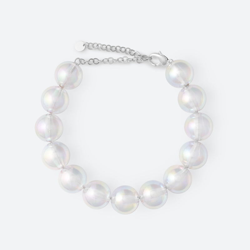 *NEW* COLLIER 13 PERLES - La Môme Bijou - bulle collier DMB24 Necklace necklaces Palladium plaqué or rose rose gold plated