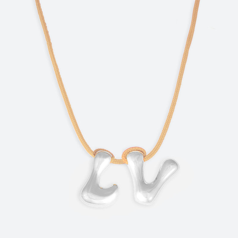 COLLIER 2 LETTRES