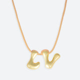 COLLIER 2 LETTRES