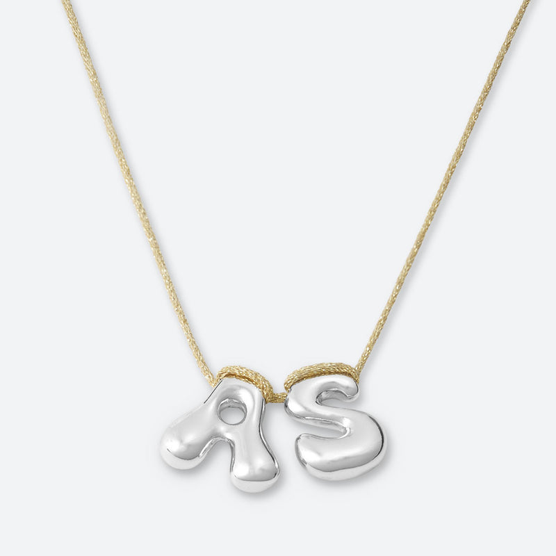 COLLIER 2 LETTRES