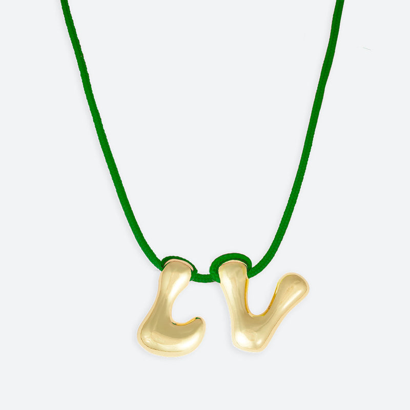 COLLIER 2 LETTRES