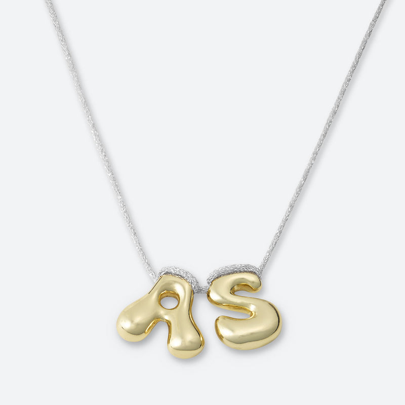 COLLIER 2 LETTRES