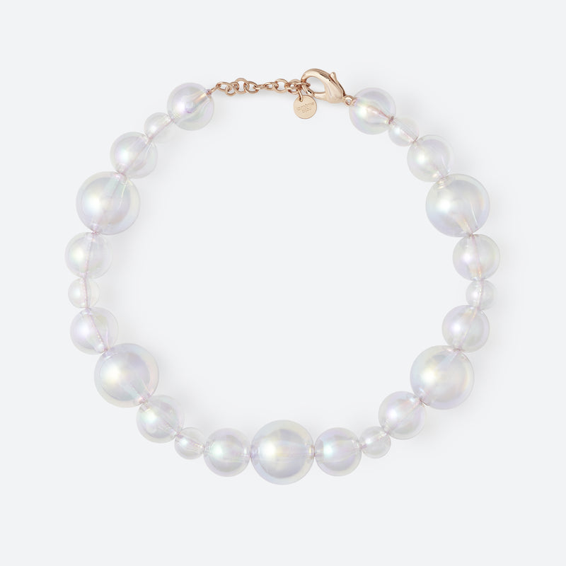 *NEW* COLLIER 23 PERLES - La Môme Bijou - bulle collier DMB24 Necklace necklaces Palladium plaqué or rose rose gold plated