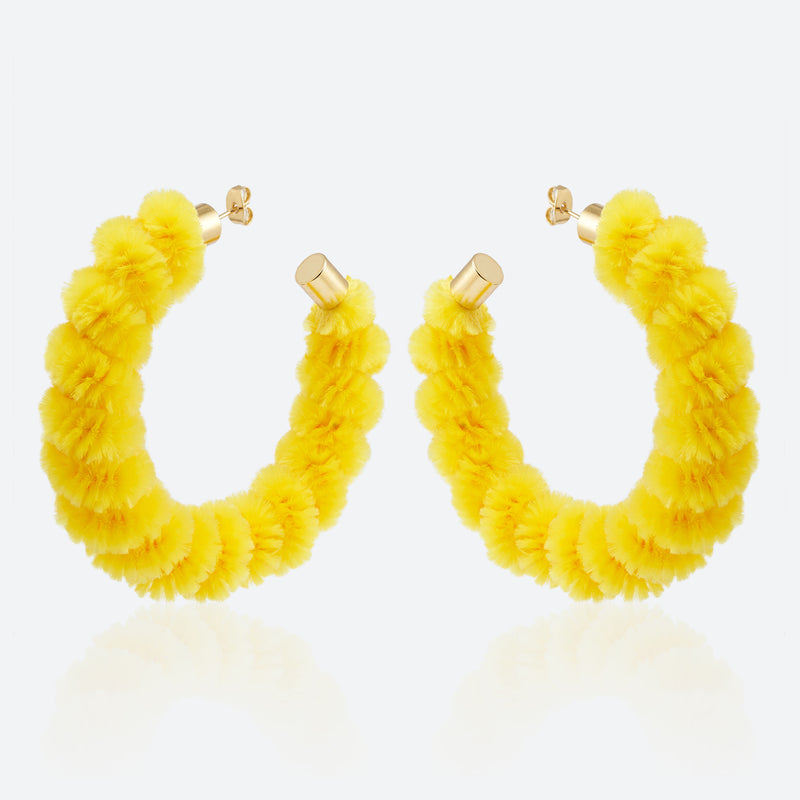 CREOLES ROUDOUDOU - La Môme Bijou - boucles d'oreilles creole DOU earrings hoops INCONTOURNABLE