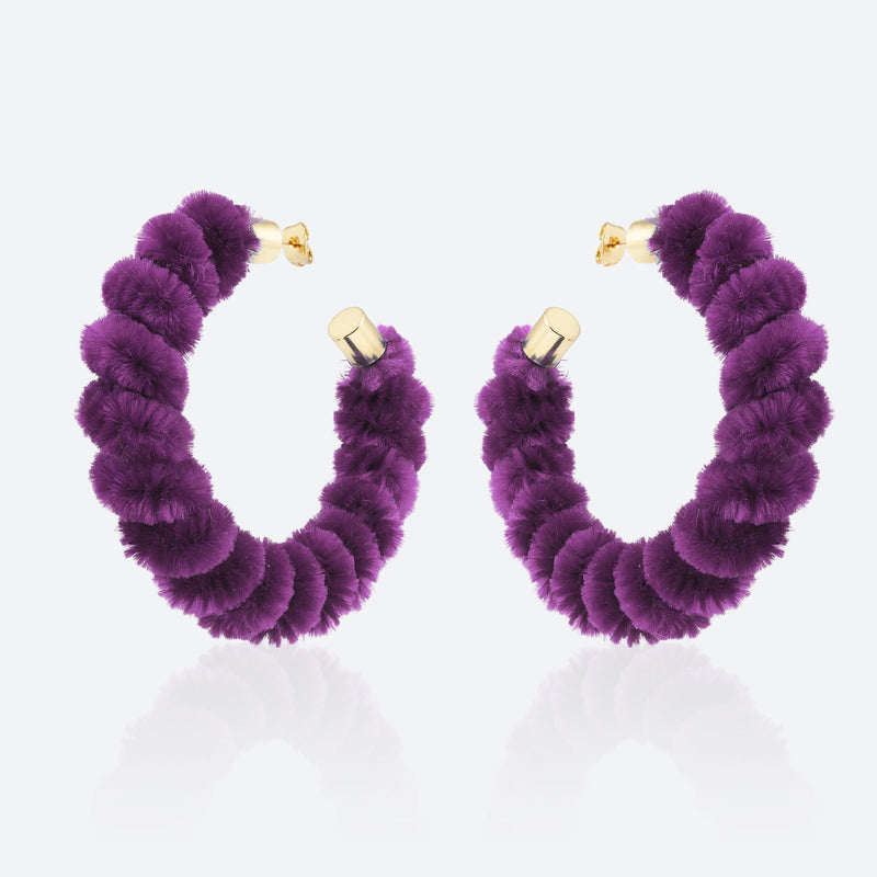 CREOLES ROUDOUDOU - La Môme Bijou - boucles d'oreilles creole DOU earrings hoops INCONTOURNABLE