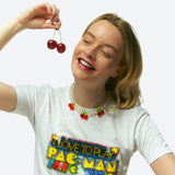 COLLIER BUBBLE TEA "CHERRY" - La Môme Bijou - BT24 BUBBLE TEA collier Necklace necklaces