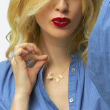 COLLIER PERSONNALISÉ "MAMAN POULE" AVEC SES PETITS OEUFS - La Môme Bijou - COLPERSO FÊTE DES MÈRES mamanpoule MMP SELECT