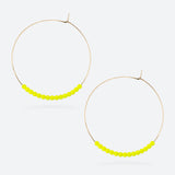 MAXI CRÉOLES NEON CRUSH - La Môme Bijou - boucle d'oreille boucles d'oreilles Créole earring earrings gold plated hoop maxi créoles NEON Nulls.Net-Hidden plaqué or