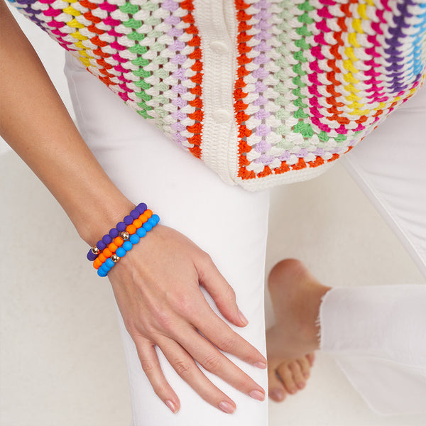 BRACELET NEON CRUSH - La Môme Bijou - bracelet bracelets gold plated NEON Nulls.Net-Hidden plaqué or PRIDE SELECT sizable STACK SUMMER24