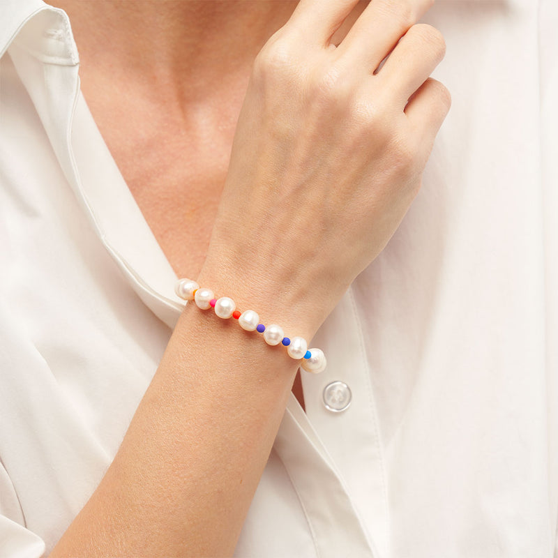 BRACELET EN PERLES - La Môme Bijou - bracelet bracelets STACK SUNSET