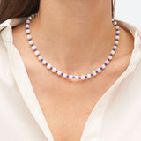 COLLIER EN PERLES - La Môme Bijou - collier Necklace perle PRIDE STACK SUNSET