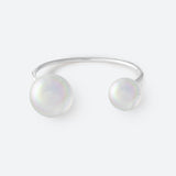 *NEW* JONC 2 PERLES (MAXI) - La Môme Bijou - bangle bracelet bulle DMB24 Jonc plaqué or rose rose gold plated