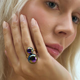 BAGUE BULLE DE NUIT "TWIST" (3 MODÈLES)