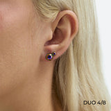 BOUCLES D'OREILLES BULLE DE NUIT "DUO" (2 MODÈLES)