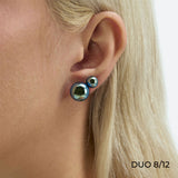 BOUCLES D'OREILLES BULLE DE NUIT "DUO" (2 MODÈLES)
