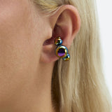 MONO EAR CUFF BULLE DE NUIT "5 PERLES"