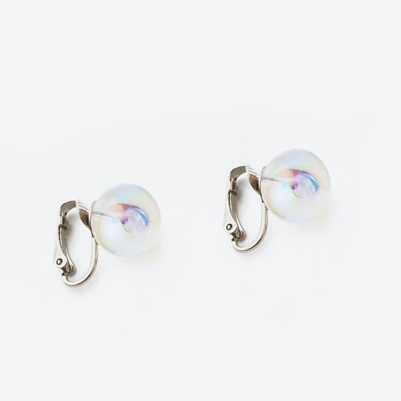 Boucles d'oreilles de SPARK an argent et cristaux roses Boucles d'oreilles de SPARK an argent et cristaux roses