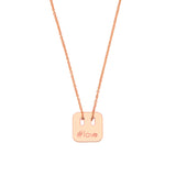 collier avec hashtag en argent 925, plaqué or et plaqué or rose - La Môme Bijou - argent 925 collier Gold Plated length Necklace plaqué or plaqué or rose rose gold plated silver 925