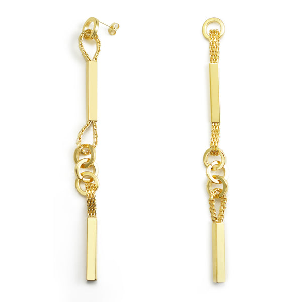 B.O LONGUES ARC-EN-CHAINE - TOUT METAL - La Môme Bijou - arc-en-chaine BF2023