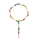 COLLIER ARC-EN-CHAINE - BANDANA - La Môme Bijou - arc-en-chaine collier gold plated Necklace necklaces Nulls.Net-Hidden Palladium plaqué or PRIDE