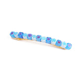 grande barrette avec perles en verre de Murano - La Môme Bijou - barette à cheveux barrette BLOSSOM hairclip Nulls.Net-Hidden SOLDE