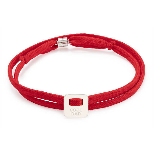 BRACELET "COOL DAD" - La Môme Bijou - argent 925 bracelet FÊTE DES PÈRES Gold Plated plaqué or Silver 925 sizable