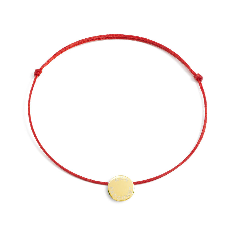 BRACELET MON PAPOUNET - La Môme Bijou - argent 925 bracelet bracelets FÊTE DES PÈRES Gold Plated plaqué or Silver 925 sizable