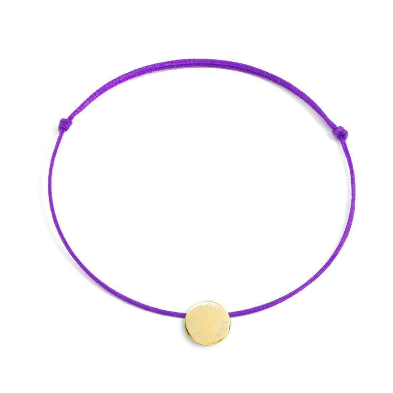 BRACELET MON PAPOUNET - La Môme Bijou - argent 925 bracelet bracelets FÊTE DES PÈRES Gold Plated plaqué or Silver 925 sizable