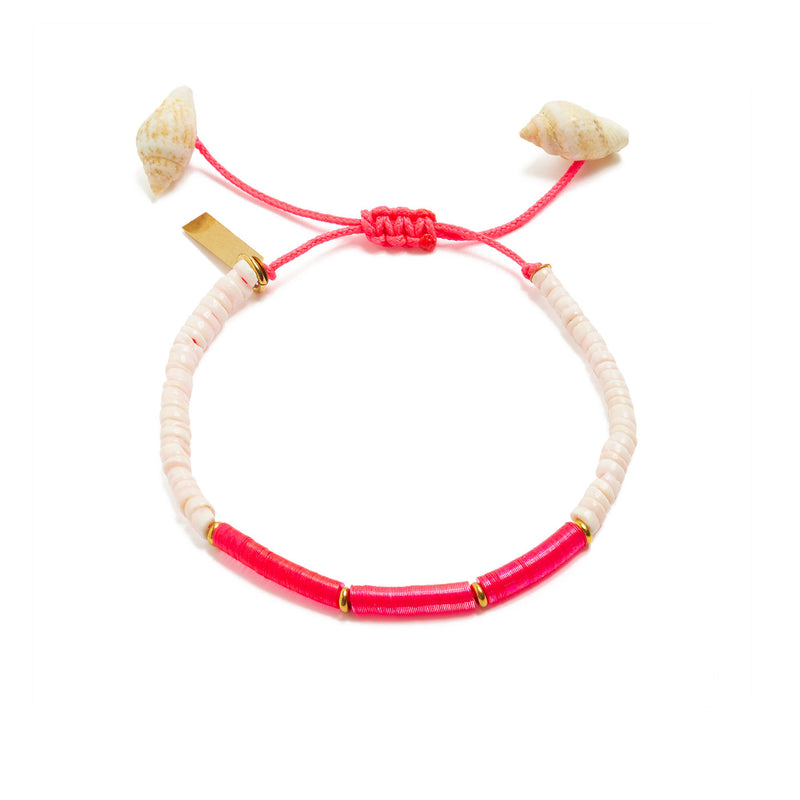 bracelet avec coquillages et sequins - La Môme Bijou - bracelets SIARGAO SOLDE