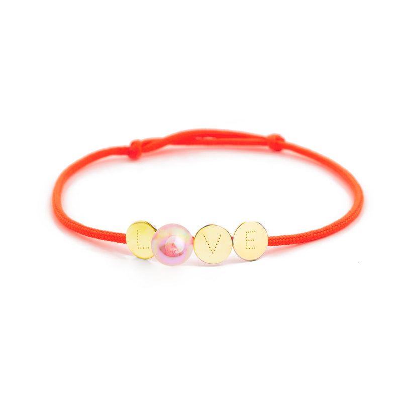 BRACELET BULLE D'AMOUR "LOVE" - La Môme Bijou - argent 925 bracelet gold plated plaqué or Silver 925 sizable SOLDE
