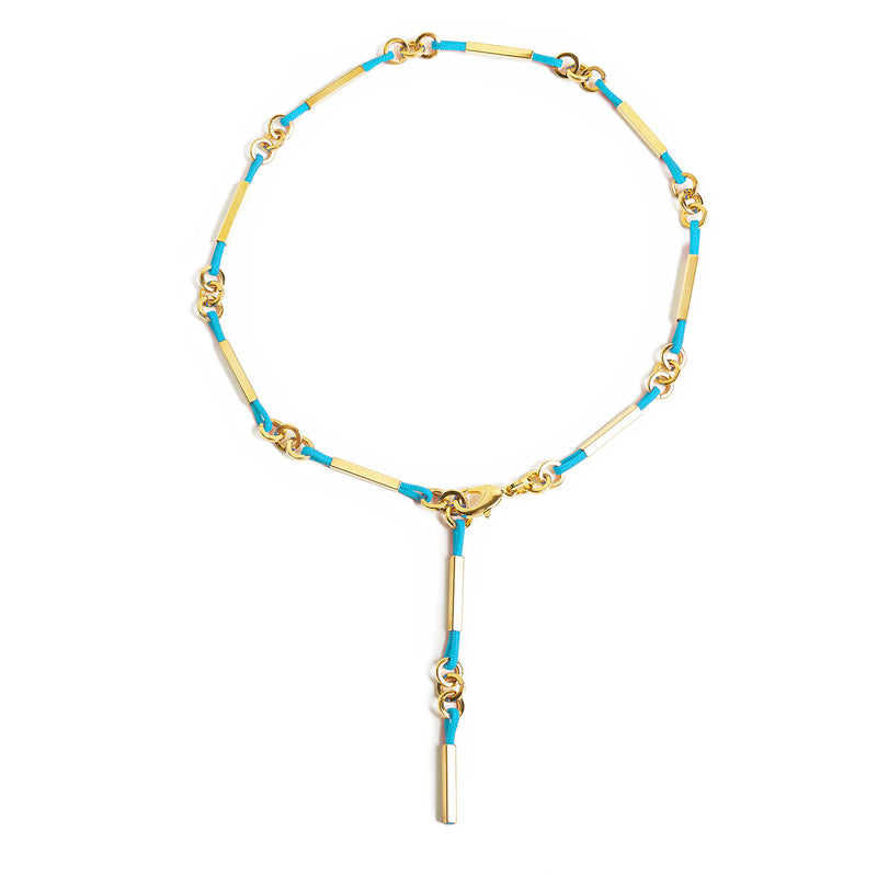 COLLIER "ARC-EN-CHAINE" - La Môme Bijou - arc-en-chaine collier gold plated necklace necklaces Nulls.Net-Hidden plaqué or SOLDE
