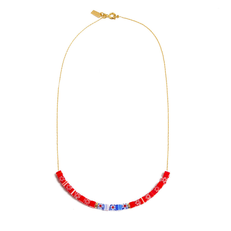 colliers avec perles en verre de MURANO - ÉTÉ 2020 - La Môme Bijou - collier necklaces SOLDE