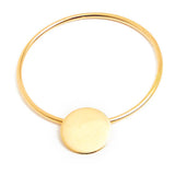 bague en or 18 carats avec une médaille personnalisable - La Môme Bijou - 18k gold customify customizable Nulls.Net-Hidden ring SAINT VALENTIN