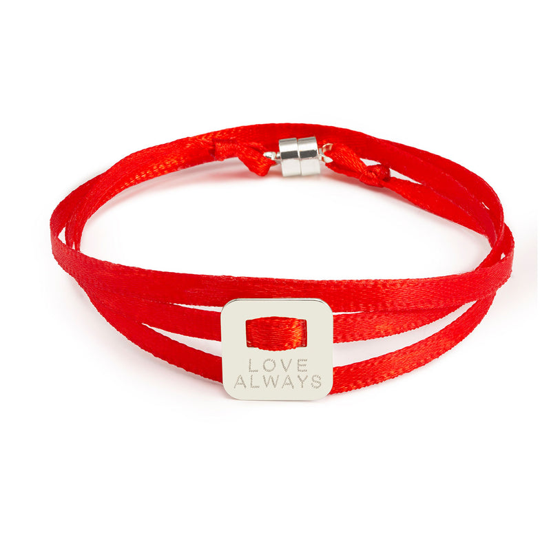 BRACELET INSTAGRIGRI "RUBAN FLUO" - ARGENT 925 - La Môme Bijou - argent 925 bracelet Silver 925 sizable