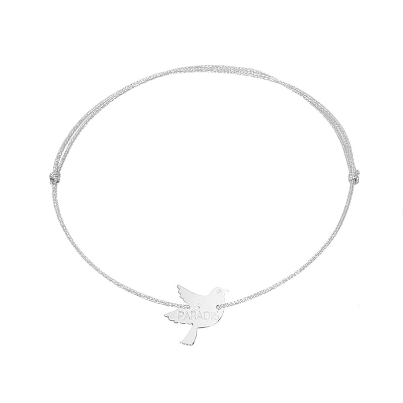 bracelet "oiseau de paradis" - La Môme Bijou - argent 925 bracelet plaqué or plaqué or rose Silver 925 sizable