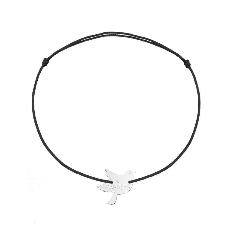 bracelet "oiseau de paradis" - La Môme Bijou - argent 925 bracelet plaqué or plaqué or rose Silver 925 sizable