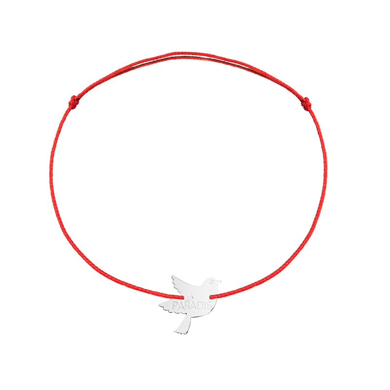bracelet "oiseau de paradis" - La Môme Bijou - argent 925 bracelet plaqué or plaqué or rose Silver 925 sizable