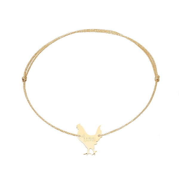 bracelet "poule de luxe" - La Môme Bijou - argent 925 bracelet bracelets Gold Plated plaqué or plaqué or rose rose gold plated Silver 925 sizable