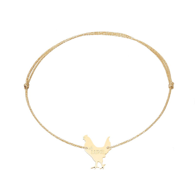 bracelet "poule de luxe" - La Môme Bijou - argent 925 bracelet bracelets Gold Plated plaqué or plaqué or rose rose gold plated Silver 925 sizable