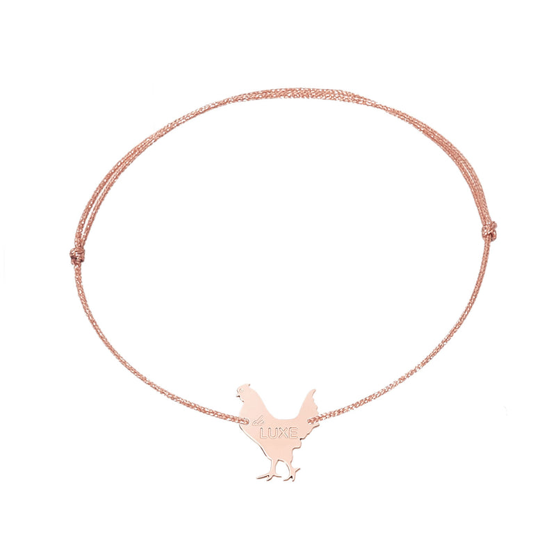 bracelet "poule de luxe" - La Môme Bijou - argent 925 bracelet bracelets Gold Plated plaqué or plaqué or rose rose gold plated Silver 925 sizable