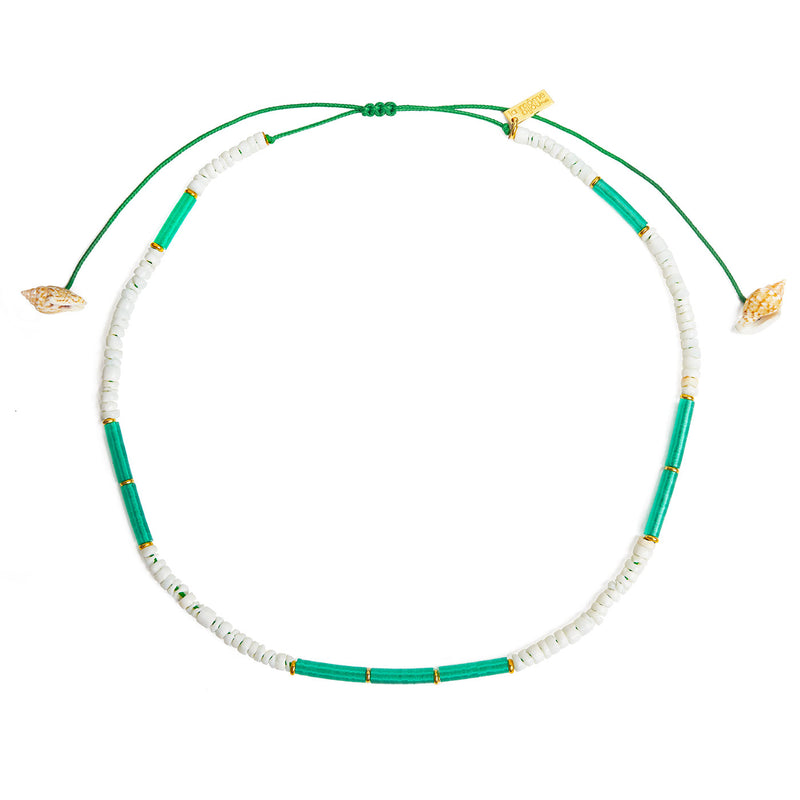 collier avec coquillages et sequins - La Môme Bijou - collier necklace SIARGAO SOLDE