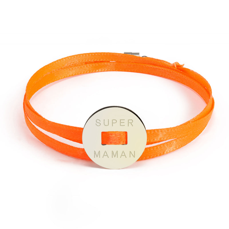 Bracelet en acier avec un message personnalisé | Bijou homme Bracelet en acier avec un message personnalisé | Bijou homme